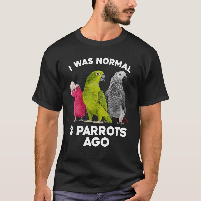 Cool Parrot Art For Men Women Cockatoo Cockatiel M T-Shirt (Front)