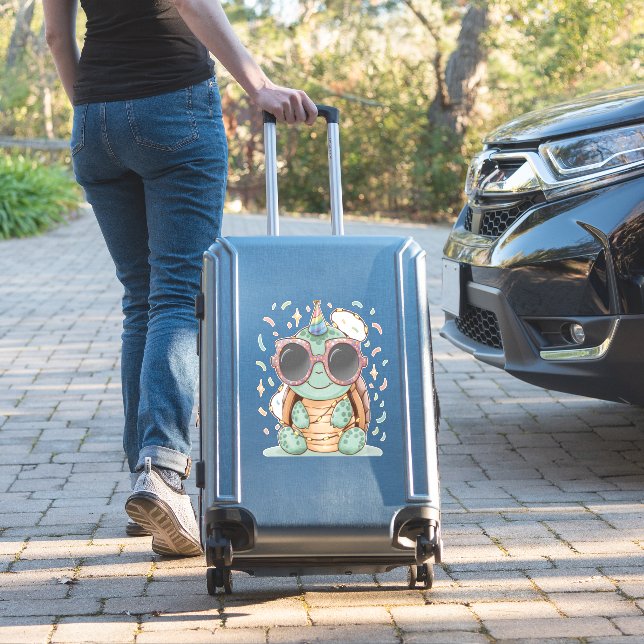 Cool Party Turtle (Suitcase Insitu)