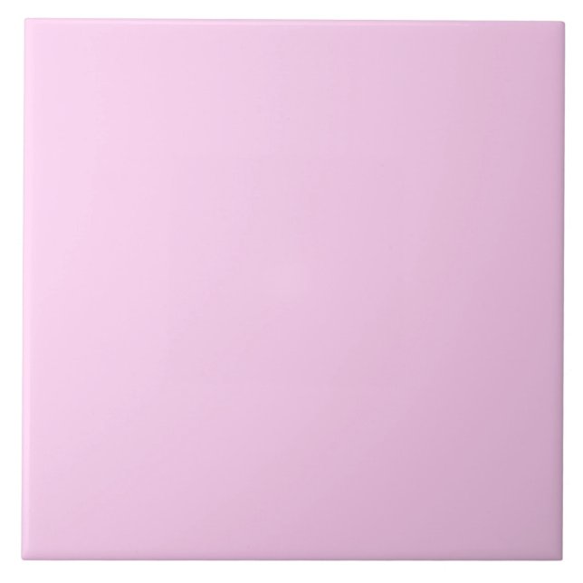 Cool Pastel Pink Ceramic Tiles. Ceramic Tile (Front)