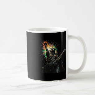 Cool Patriotic 4th Of July Statue Of Liberty Playi Coffee Mug