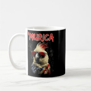Cool Patriotic Atiel Bird 4th Of July American Fla Coffee Mug
