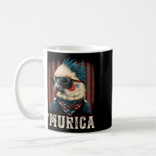 Cool Patriotic Atiel Bird 4th Of July American Fla Coffee Mug