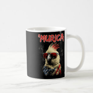 Cool Patriotic Atiel Bird 4th Of July American Fla Coffee Mug