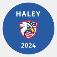 Cool Patriotic Nikki Haley 2024 Election Eagle