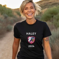 Cool Patriotic Nikki Haley 2024 Election Eagle