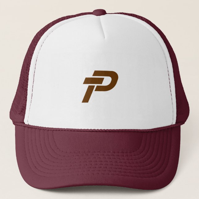 Cool Paypex Cryptocurrency Coin Sign Trucker Hat (Front)