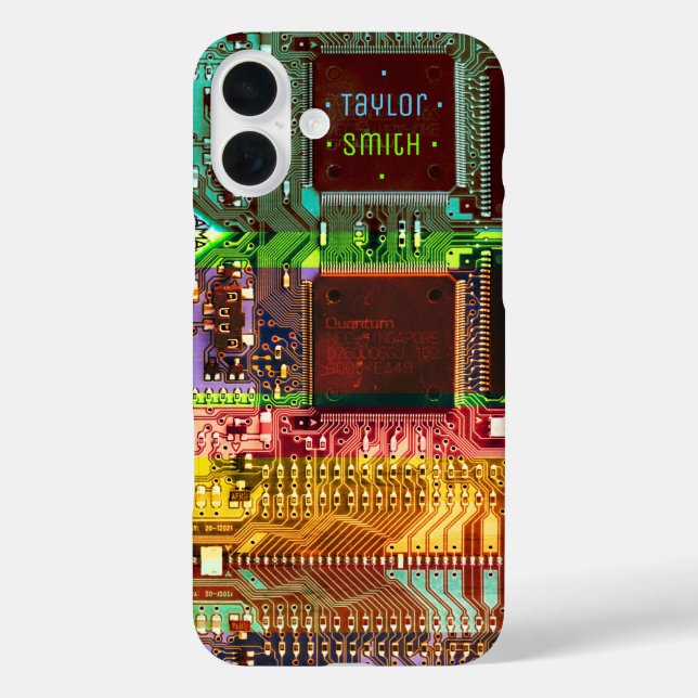  Cool PCB Electronic Computer Tech Printed Circuit Case-Mate iPhone Case (Back)