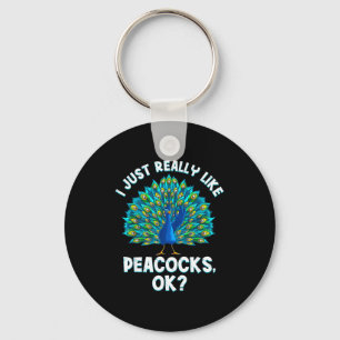 Cool Pea Design For Men Women Kids Bird Pea Lovers Key Ring