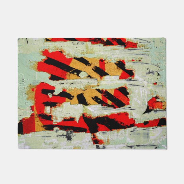 COOL Peeling Wall Paper Doormat (Front)