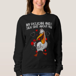 Cool Pelican For Men Women Zoo Pelicans Bird Zooke Sweatshirt
