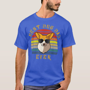 Cool Pembroke Corgi Dog Dad Funny Dog Christmas T-Shirt
