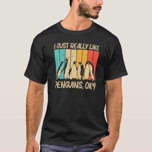 Cool Penguin For Men Women Emperor Penguin Bird T-Shirt