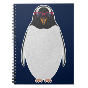 COOL PENGUIN NOTEBOOK