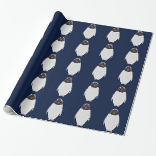 COOL PENGUIN WRAPPING PAPER