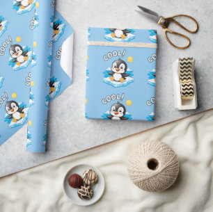 Cool! , Penguin Wrapping Paper
