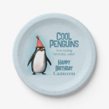 Cool Penguins celebrate kid's birthday