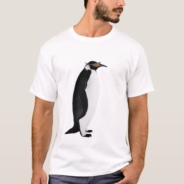 Cool Penguins Wear Shades T-Shirt (Front)