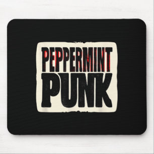 Cool Peppermint Punk Look for Boys and Girls Mouse Pad