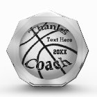 Cool Personalised Awards for Basketball Coaches