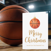 Cool Personalised Basketball Coach Christmas