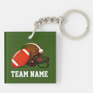 Cool Personalised football Team Key Ring