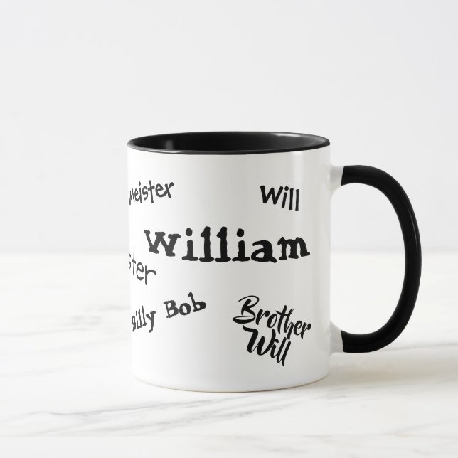 Cool Personalised Funny Nicknames Mug for Him (Right)