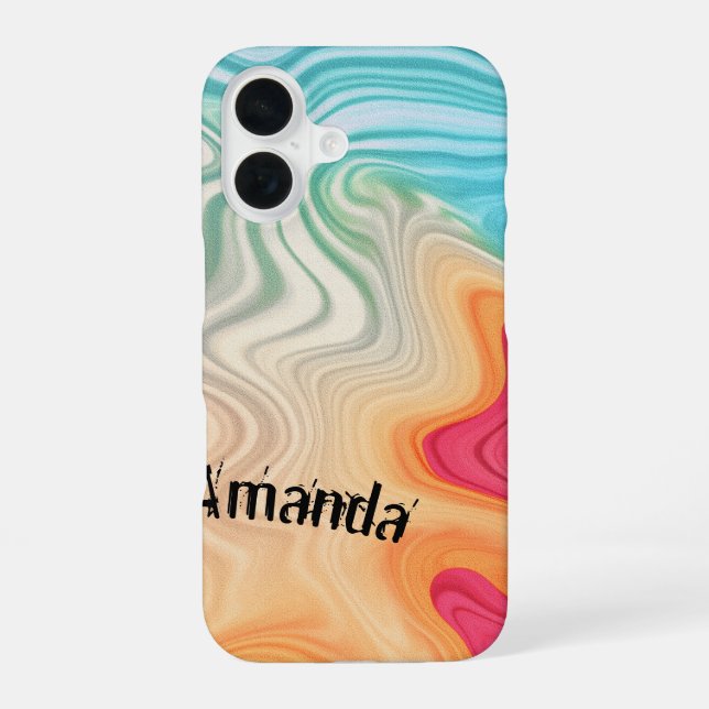 COOL Personalised iPhone 16 Case (Back)
