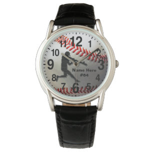 Cool Personalized Baseball Watch for Guys