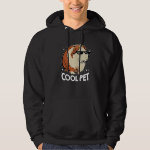 Cool Pet Graphic Guinea Pig Owner Pet Cavy Animal Hoodie