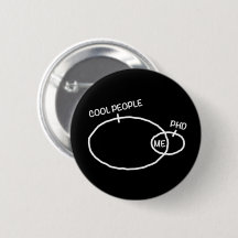 Cool PhD Button
