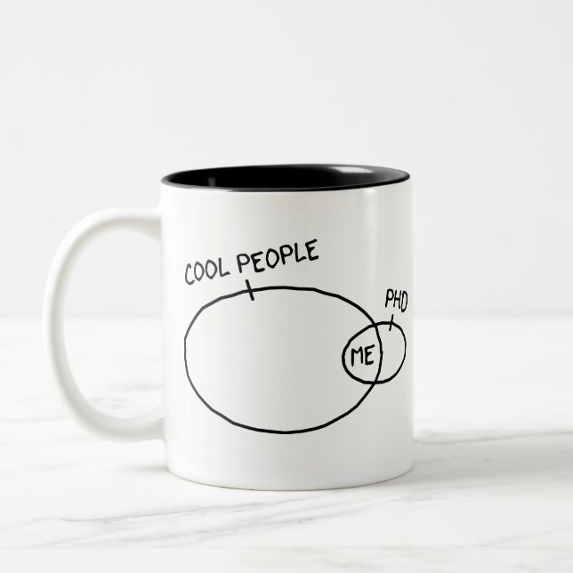 Cool PhD Mug (Left)