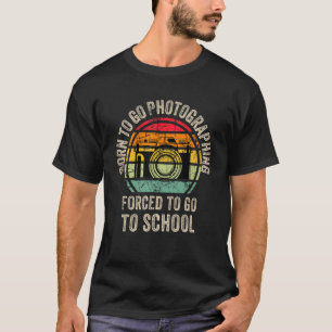 Cool Photographer Camera Graphic for Son Photograp T-Shirt