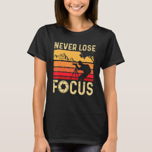 Cool Photography For Men Women Photographer Camera T-Shirt