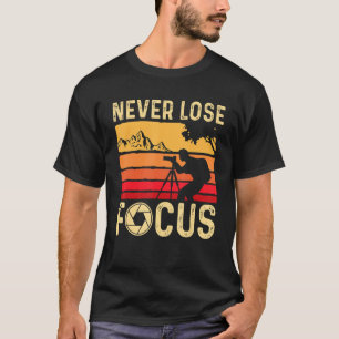 Cool Photography For Men Women Photographer Camera T-Shirt