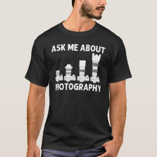 Cool Photography For Men Women Photographer Videog T-Shirt