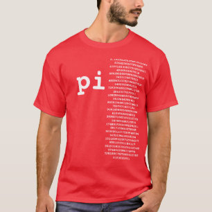 Cool Pi Value Funny Design Graphic-Tee T-Shirt