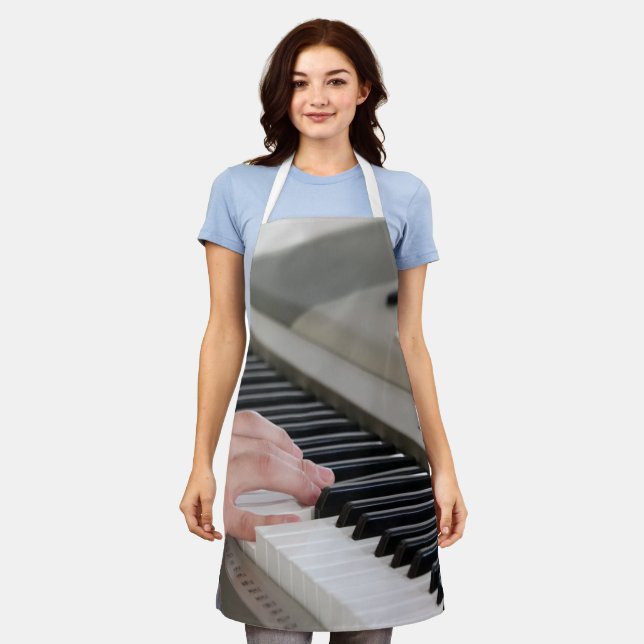 Cool Piano Apron (Worn)