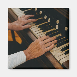 Cool Piano Artwork Magnet