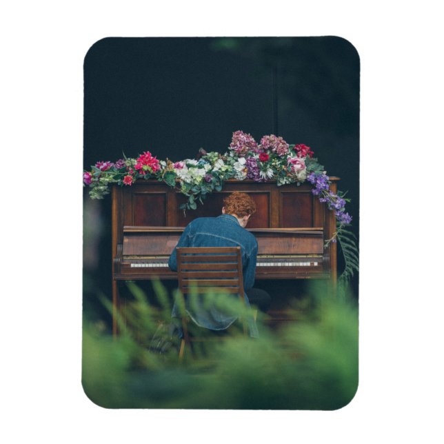 Cool Piano Artwork Magnet (Vertical)