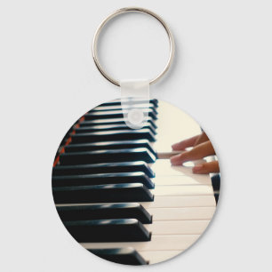 Cool Piano Design Key Ring