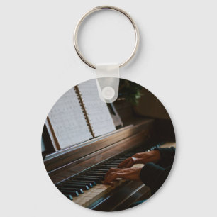 Cool Piano Key Ring