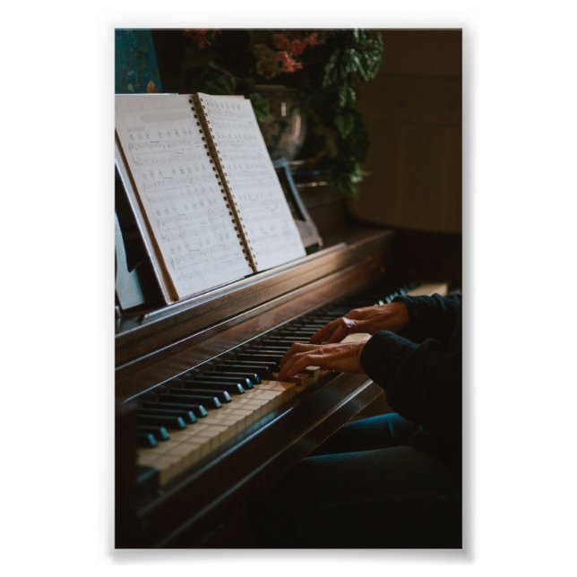 Cool Piano Photo Print (Front)