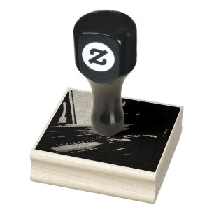 Cool Piano Rubber Stamp