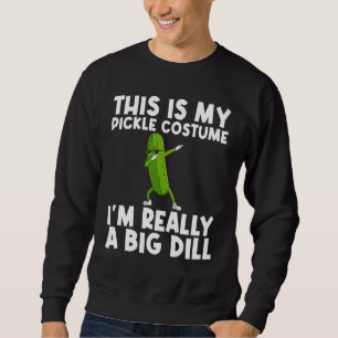 Cool Pickle For Men Women Big Dill Cucumber Vegeta Sweatshirt