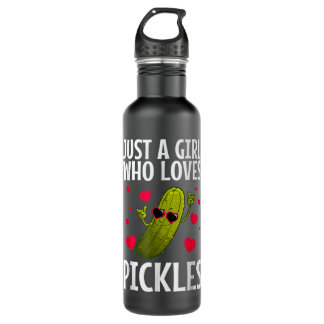 Cool Pickle For Women Girls Pickles Dill Pickle Cu 710 Ml Water Bottle