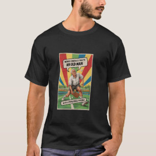 Cool Pickleball Art For Men Women Paddle Picklebal T-Shirt