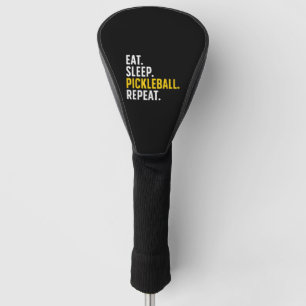 Cool Pickleball Art For Men Women Pickle Ball Love Golf Head Cover