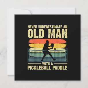 Cool Pickleball Design For Men Grandpa Pickleball Save The Date
