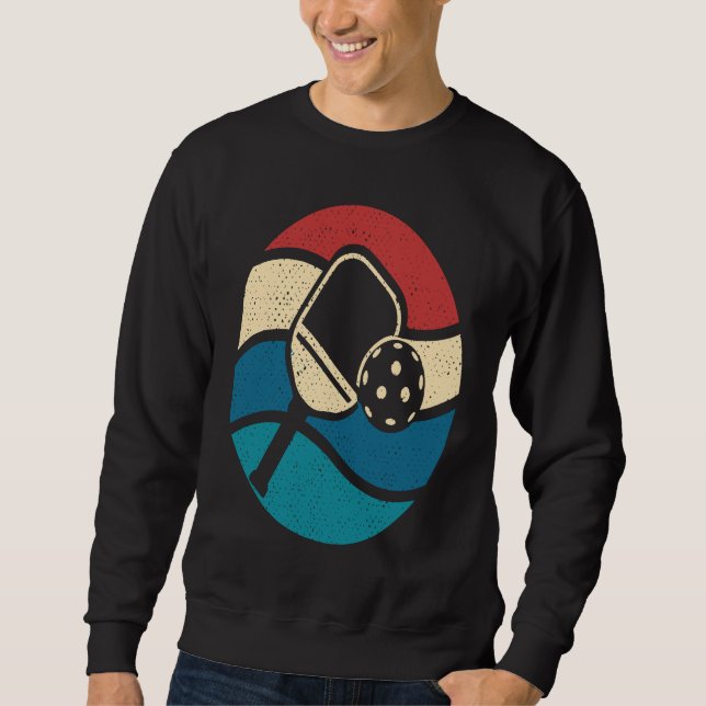Cool Pickleball For Paddle Pickleball Player  8 Sweatshirt (Front)