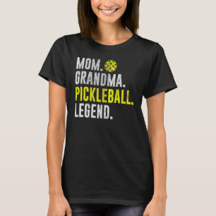 Cool Pickleball Player Saying Mom Grandma Pickleba T-Shirt